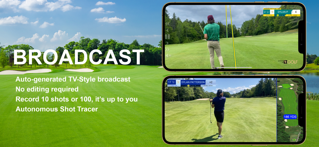 Golf TV-Style Broadcast